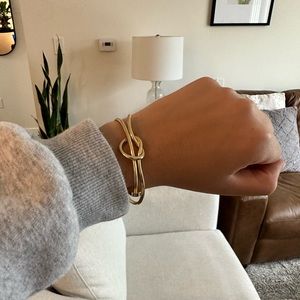 Gold Nail Bracelet